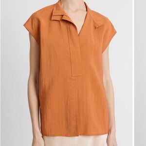 Vince Women's Cap Sleeve Blouse Size Medium NWT